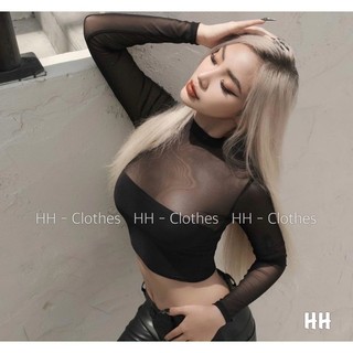 🎀ÁO THUN PHA LƯỚI TAY DÀI