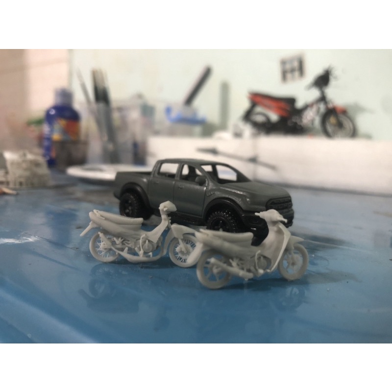 Mô hình xe Xipo 120 tỉ lệ 1:64 - Mô hình xe máy | Scale 1:64