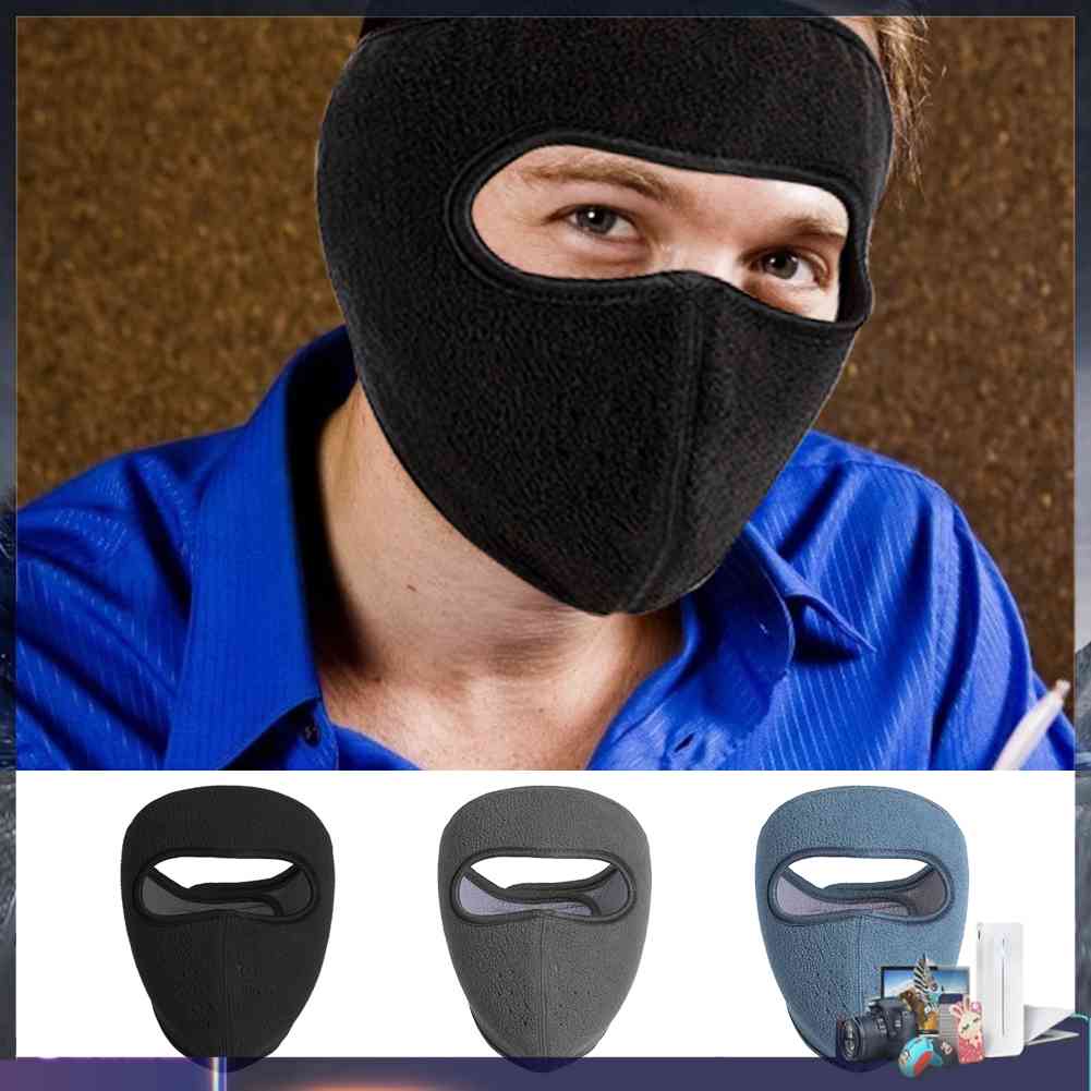 Mặt Nạ Che Phủ Toàn Diện Chống Gió Bằng Lông Cừu Dùng Ngoài Trời Vào Mùa