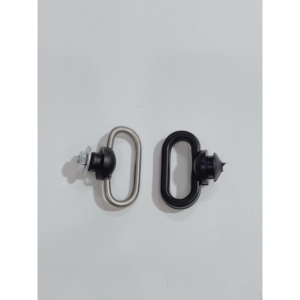 Cao su giữ dây đồng hồ, dây phanh, dây thắng. Quai dè inox xe Dream Wave nhỏ Sirius