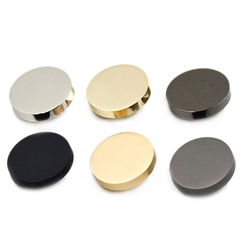Set 10 Nút Áo Sơ Mi Bằng Kim Loại 20mm Dành Cho May Vá DIY