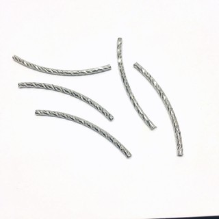 Set 4 Charm ống xoắn cong - KL032 MOCHUONG JEWELRY