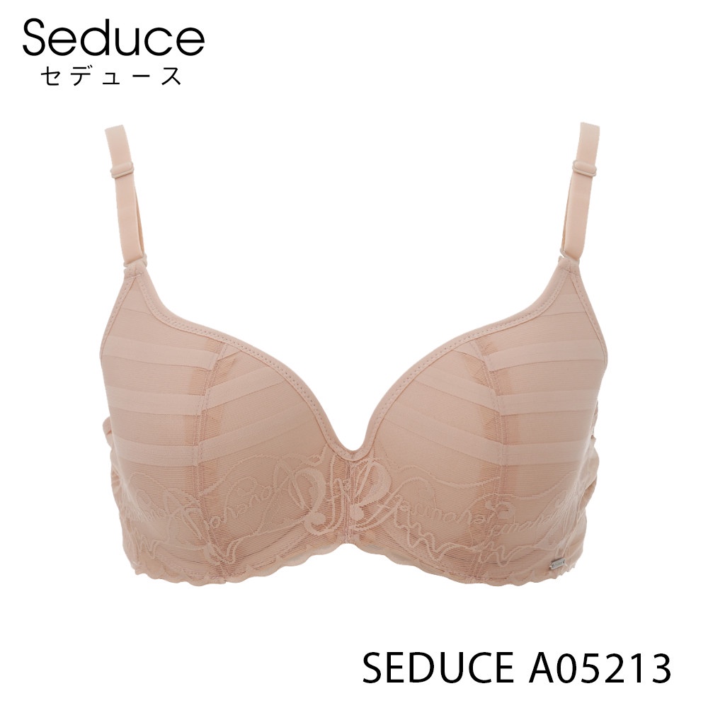 Áo Lót Nữ Ren Mút Mỏng Có Gọng Full Cup Seduce A05213