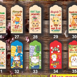 [Lì xì Tết 2023] Sỉ 1000c 50-70mẫu ngẫu nhiên hoặc chọn 10mẫu tặng nilon qua chat