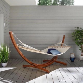 Võng gỗ tắm nắng sân vườn- wood hammock, võng bãi biển, võng hồ bơi - xuất Âu gỗ tràm KT 320x90x90cm võng thư giãn