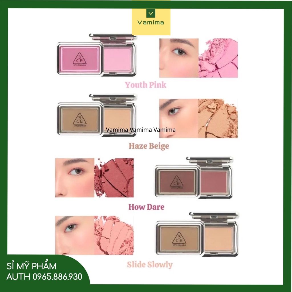 Phấn Má Hồng 3CE New Take Face Blusher