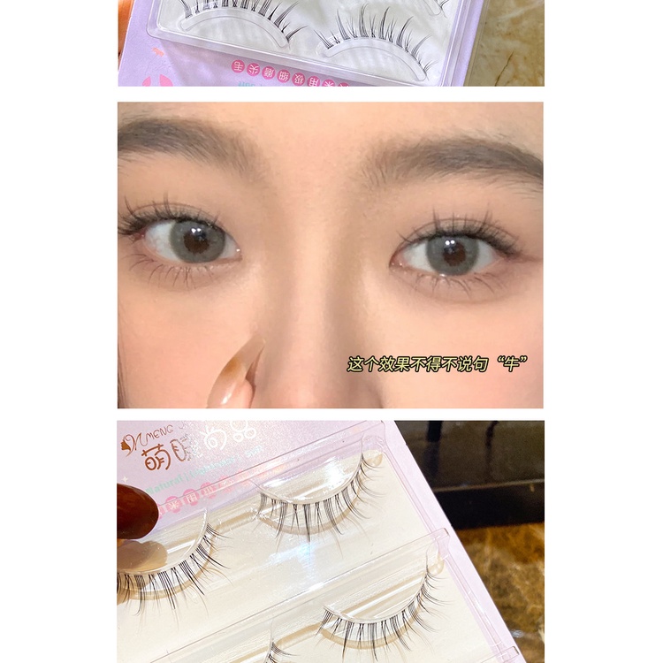 Lông Mi Giả Màu nude Tự Nhiên Phù Hợp Với Mọi Phong Cách Trang Điểm Tự Nhiên A07