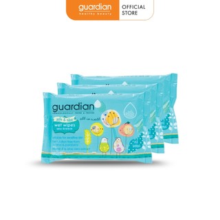 Khăn Ướt Hương Gió Biển Guardian 3 Gói x 10 Miếng