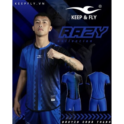 Áo Đá Banh Không Logo Nam Nữ KeepFly Razy - Áo Bóng Đá Nhiều Màu Vải Thun Cao Cấp