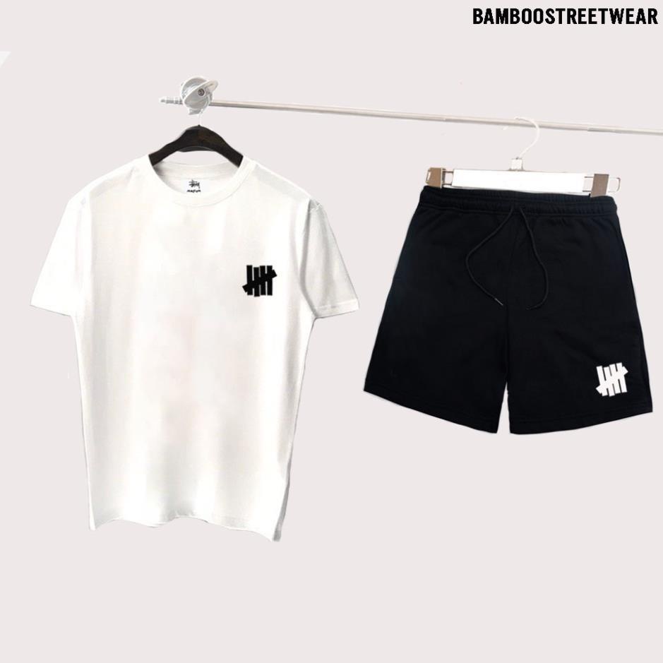 Bộ Thể Thao Nam, Đồ Bộ Thể Thao Nam Nữ UNDEFEATED SX BamBoo Bộ Quần Áo thun Unisex UNDEFEATED (BỘ 132-133)