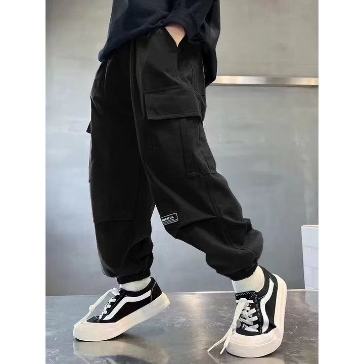 Quần Thể Thao Plus Size Thời Trang Xuân Thu Cho Bé Trai