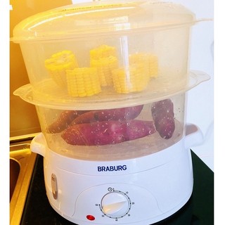 Nồi Hấp Điện 3 Tầng Braburg