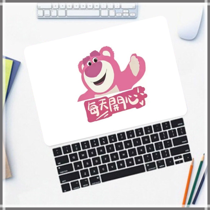 【Cartoon Lotso】For Macbook case M2 Air13 A2681 2021 Pro14：A2442 Air 13.3 A2179 A2237 2018 Pro 13 15 touch bar A1706 A1932 A1466 Cover A1708 Air11 Reina13 Case 2020Pro13（A2251/A2289/A2238）Computer case