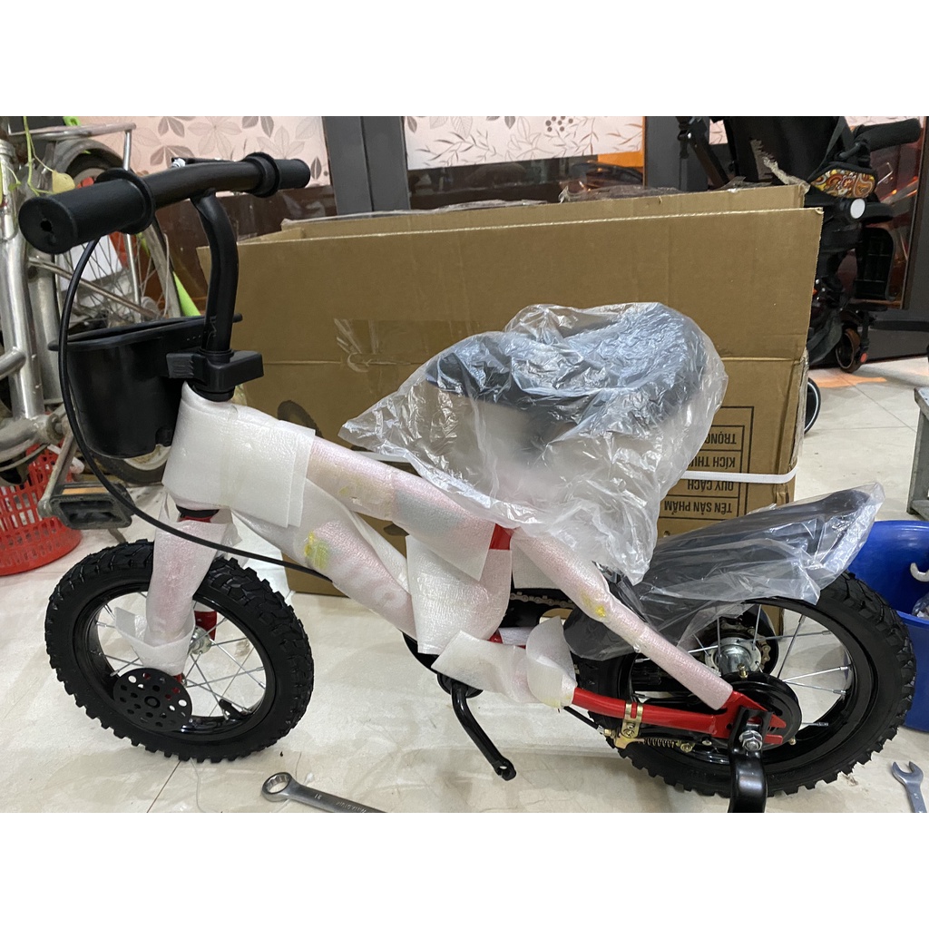 Xe Đạp Trẻ Em Bike 12MT,GT Quà tặng Enfa
