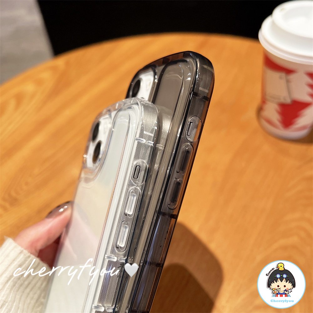 Ốp Điện Thoại TPU Mềm Trong Suốt Có Túi Khí Chống Rơi Cho IPhone 11 12 13 14 Pro Max