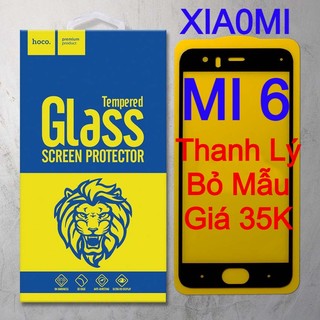 Cường lực Xiaomi Mi 6 hiệu Hoco.tw Full keo Full MH