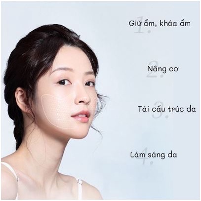 Mặt nạ nâng cơ SEOMOU dưỡng trắng mịn da, cấp ẩm, mờ thâm, chống lão hóa, phục hồi da