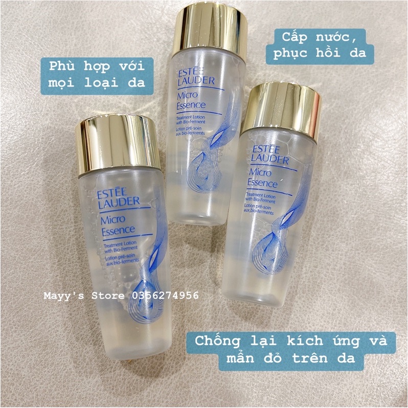 Nước Thần Estee Lauder Micro Essence With Bio Ferment 30ml | Bản Mới | Trẻ Hoá, Tái Tạo Da