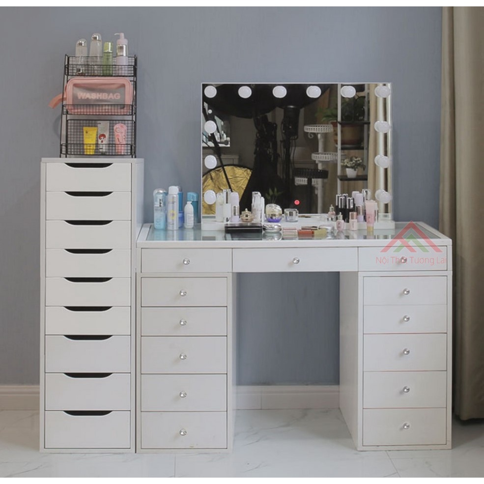 Hộc tủ ngăn kéo dành cho bàn Ikea nhiều kích thước