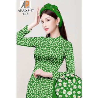 Vải may áo dài cúc họa mi