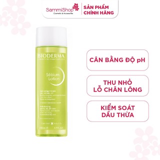 Bioderma Nước hoa hồng Sebium Lotion 200ml