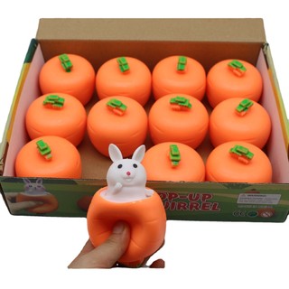 Đồ chơi vô tri bóp dẻo Squishy các mẫu Phi hành gia, hành tinh vũ trụ, bé Thỏ Cà rốt đáng yêu