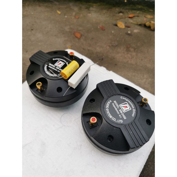 Giá 1 cái 248k Treble 450 dAUDIO kèm tụ lọc trở sứ thay thế được cho tất cả các loại loa treble sài răng ren vặn