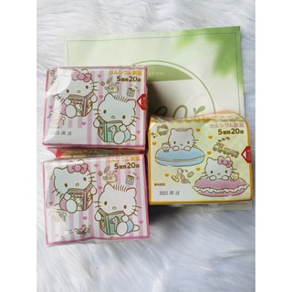 Gia vị rắc cơm Hello Kitty cho bé, Gia vị ăn dặm Nhật Bản 5g*20 gói