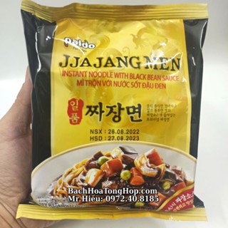 Mỳ tương đen Hàn Quốc Jja jang men 200g siêu ngon