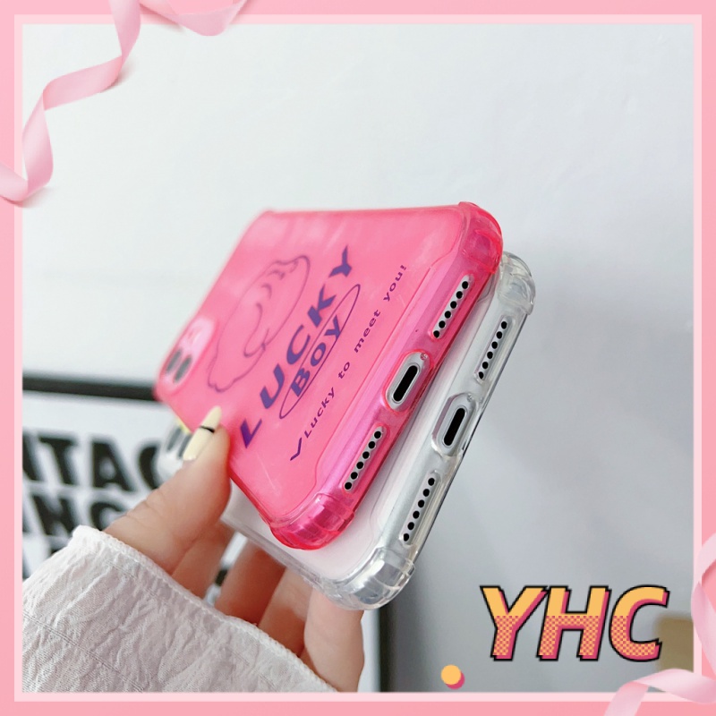 Ốp Điện Thoại Màu Kẹo Hình Bé Trai / Bé Gái Cho iPhone 6 / S6 / 6S / 6splus / 7 / 7plus / 8 / 8plus / X / xr / xs / 11promax-803