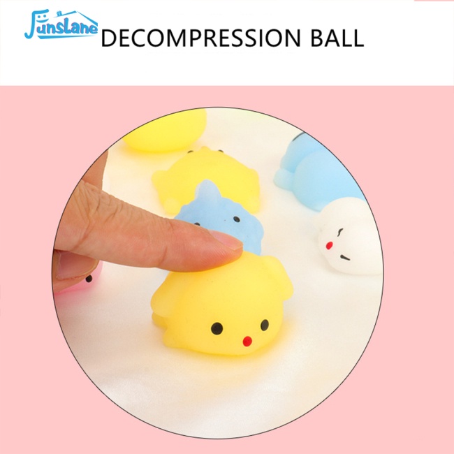 Đồ chơi squishy Giảm Stress Hình Bánh Bao Dễ Thương Cho Bé