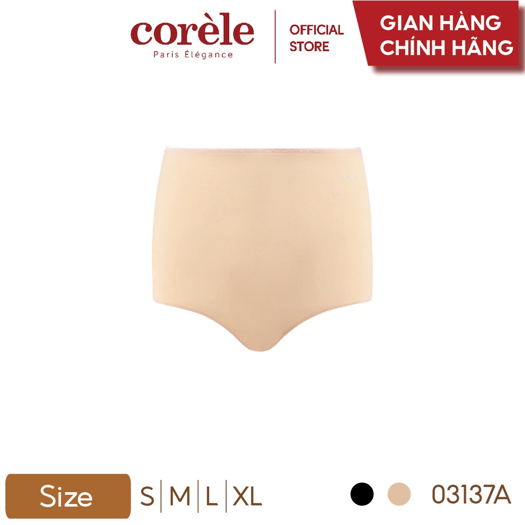 Quần lót nữ lưng cao che phủ vùng mông tốt không thâm mông Corèle V Pháp - 03137A