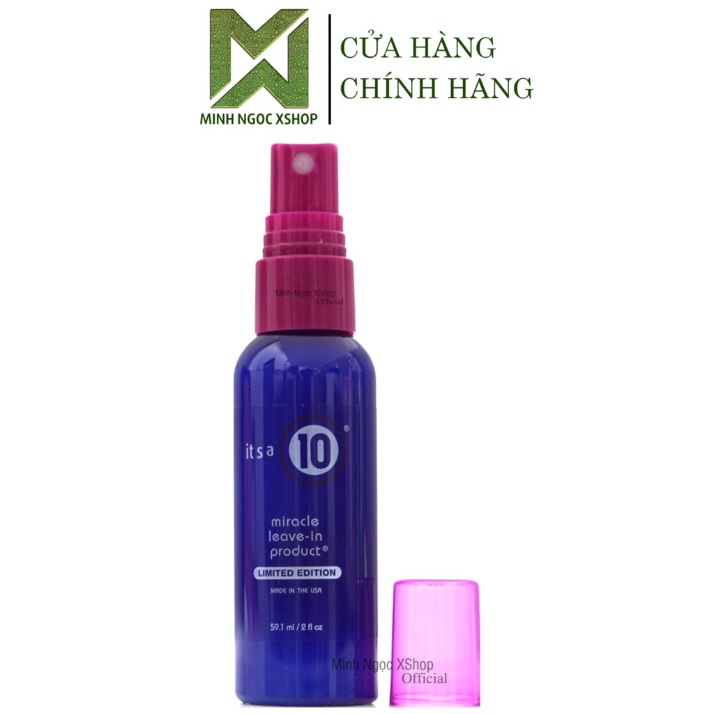 Xịt dưỡng tóc cao cấp It’s A 10 Miracle Leave in Product 59.1ML - 120ML - 295.7ML