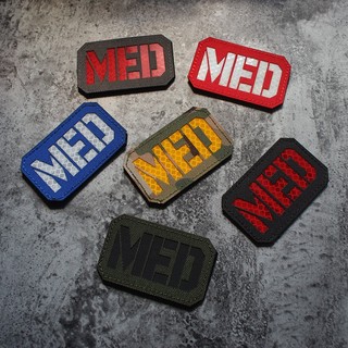 Huy hiệu đeo cánh tay bằng vải nylon phản quang hình huy hiệu cứu hộ morale huy hiệu medic