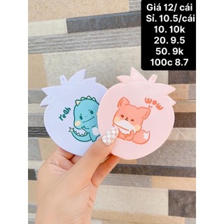 Gương kèm lược mini dễ thương (bộ)