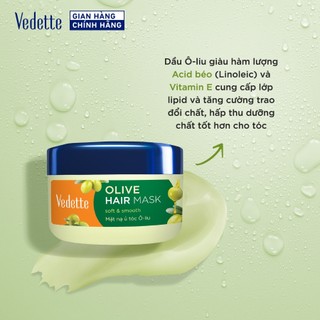 Mặt Nạ Ủ Tóc Vedette Ô-liu (Olive)145ml (TPM401)