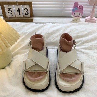 M06 (ORDER) Sandal quai chéo ulzzang