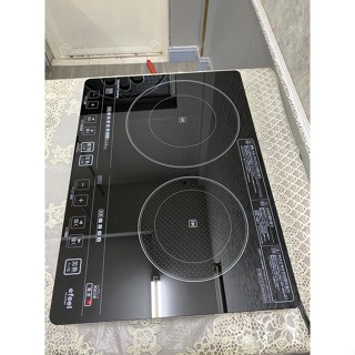 Bếp từ dương Iris ohyama nội địa Nhật phím cảm ứng, Hàng Nhật bãi điện 100V inverter tiết kiệm điện