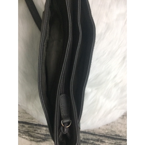 Túi da thật đeo chéo