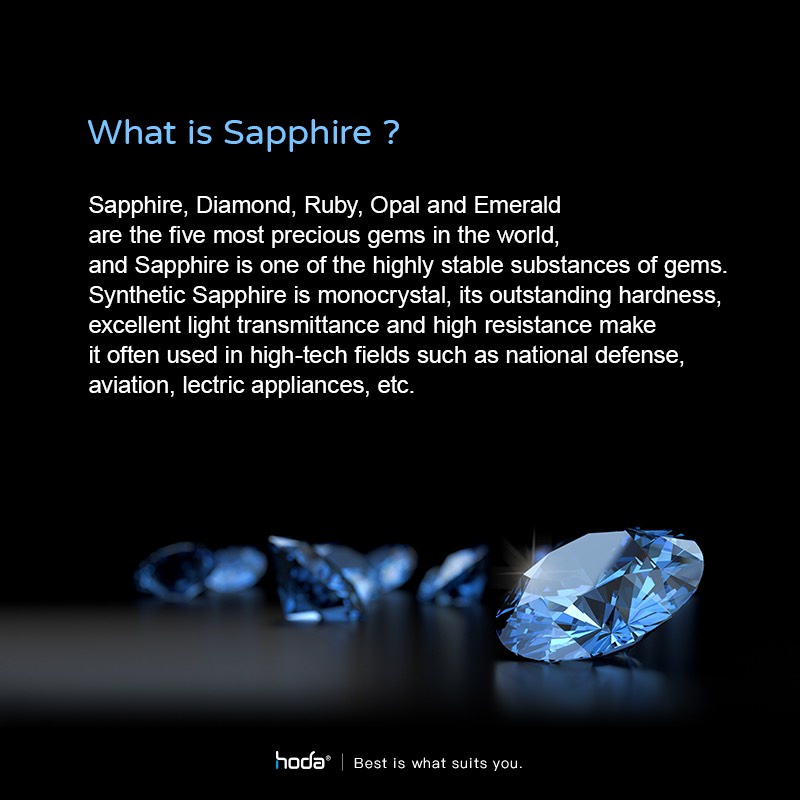 Khung bảo vệ Lens camera HODA Sapphire cho Smart iPhone 14 Pro / 14 Pro Max chính hãng , bảo vệ camera toàn diện