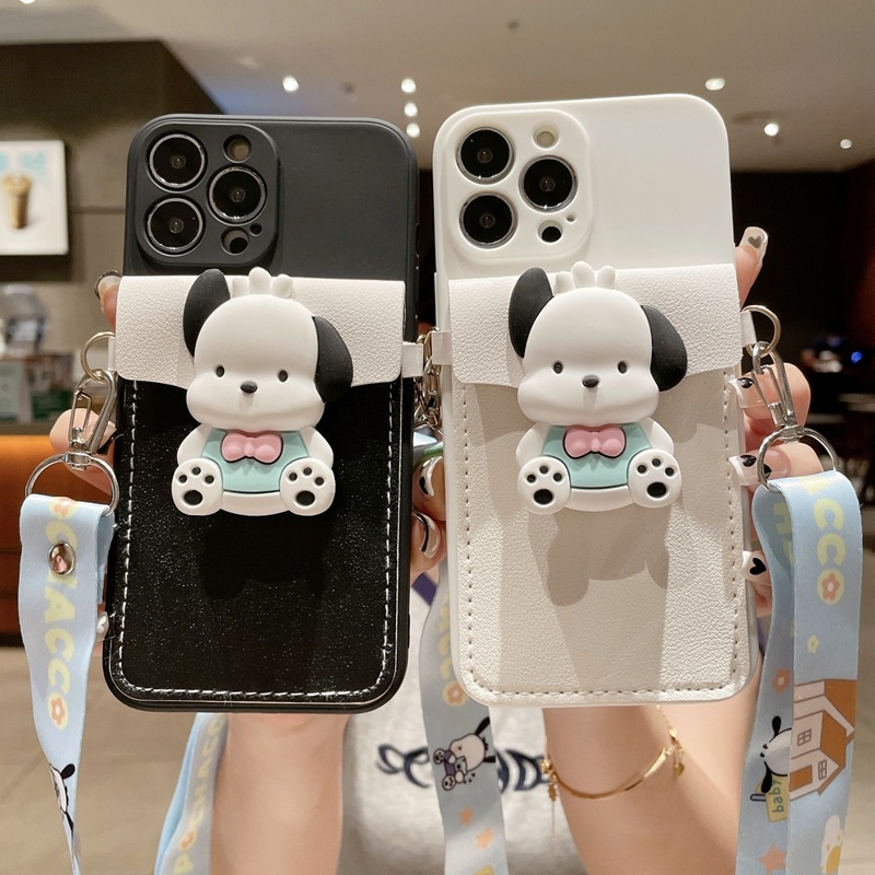 Compatible For iPhone 15 14 Pro Max 13 12 mini 6S 6 7 8 Plus 11 Pro X XR XS Max se 2020 Ốp Điện Thoại Silicon Có Ngăn Đựng Thẻ Cho
