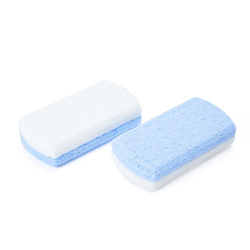 1 Đá Bọt Biển Tẩy Tế Bào Chết Cho Bàn Chân Hai Màu Sắc Tiện Dụng