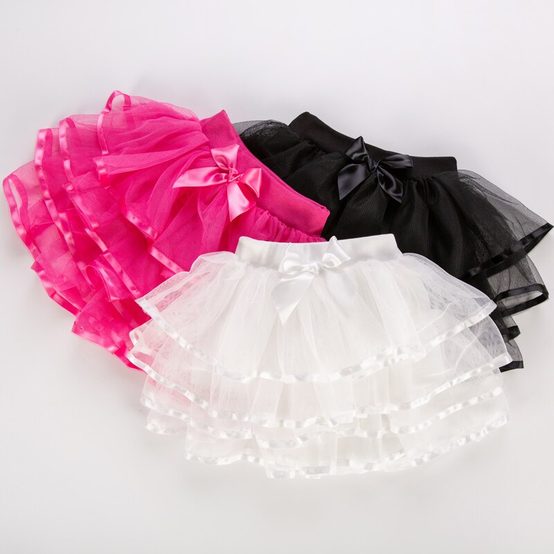 Chân Váy Xòe Tutu 4 Lớp Dành Cho Bé Gái