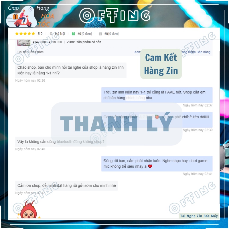 Thanh lý cáp chuyển đổi kèm tai nghe ngoại hình xấu, 2hand