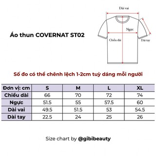 Áo thun COVERNAT Arch Logo ST02
