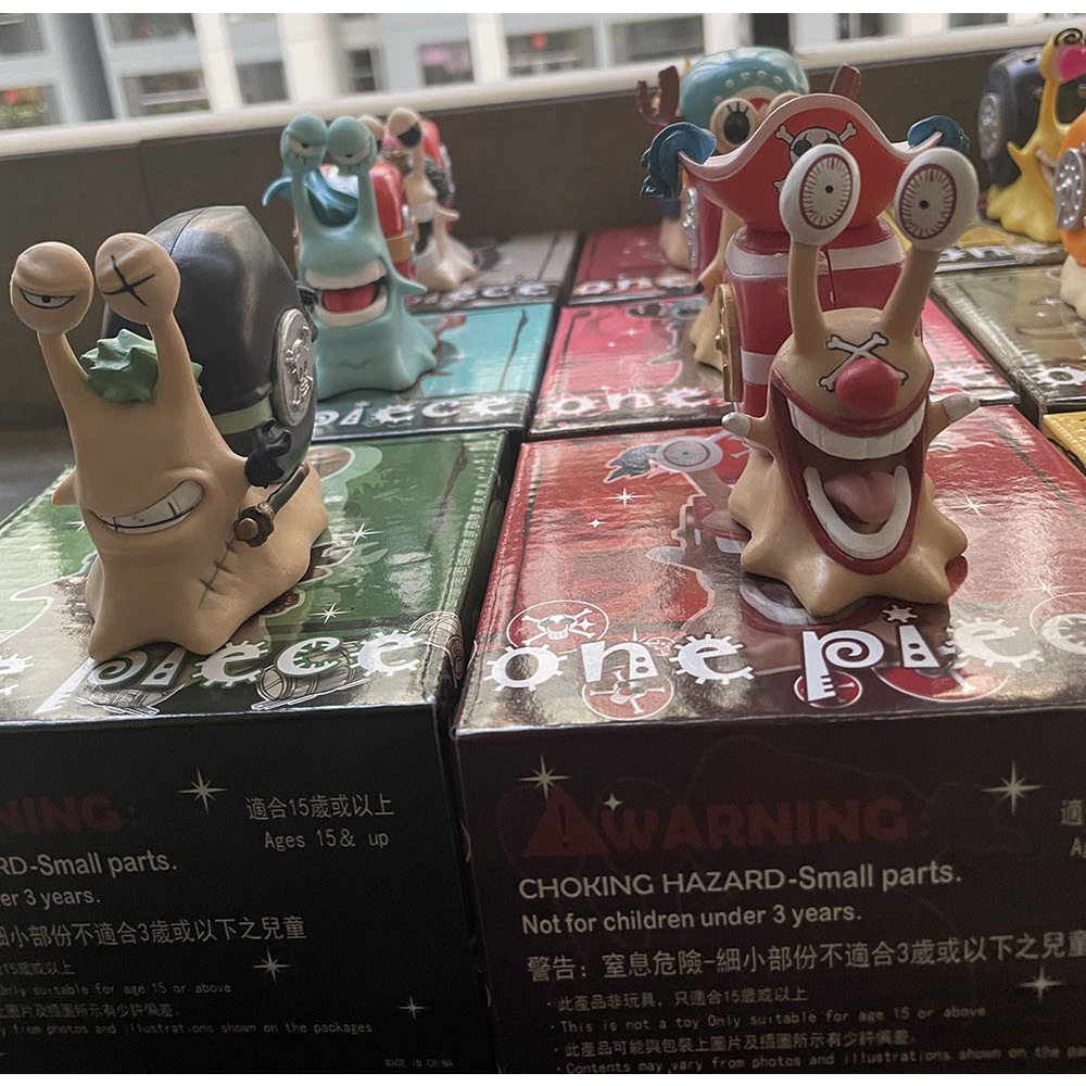 Mô hình den den mushin One Piece Băng Mũ Rơm