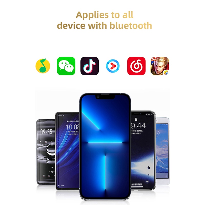 Tai Nghe Bluetooth Không Dây Air Pro 60 TWS Có Đèn LED Và Micro Chuyên Nghiệp Cho iPhone Air Pods Xiaomi Airdots Air Pro 80