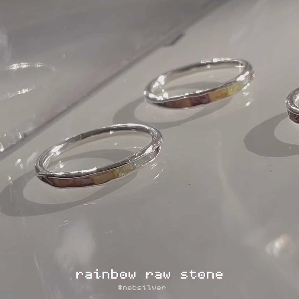 Nhẫn bạc nữ mặt đá siêu độc đáo chỉ có tại Nobsilver