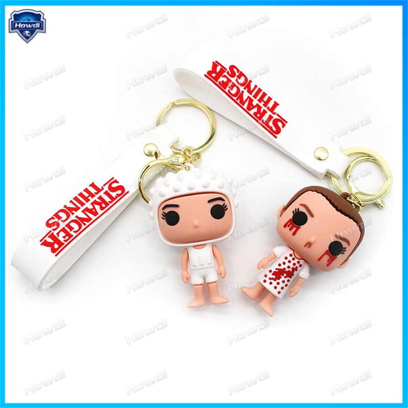 Móc Khóa Hình Nhân Vật Phim Stranger Things Disney Sáng Tạo