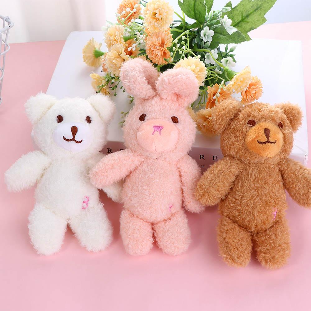 Móc Khóa Thỏ Nhồi Bông Xinh Xắn Đáng Yêu